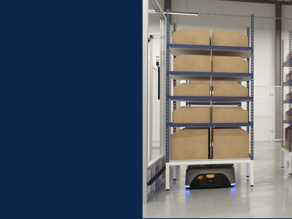 Order picking and cross-docking over the same sorter at a logistics service provider.
